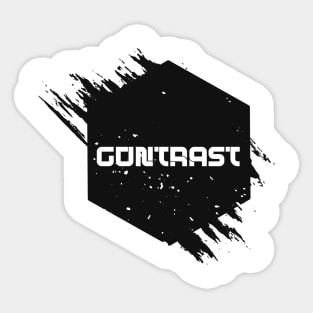 Contrast Sticker